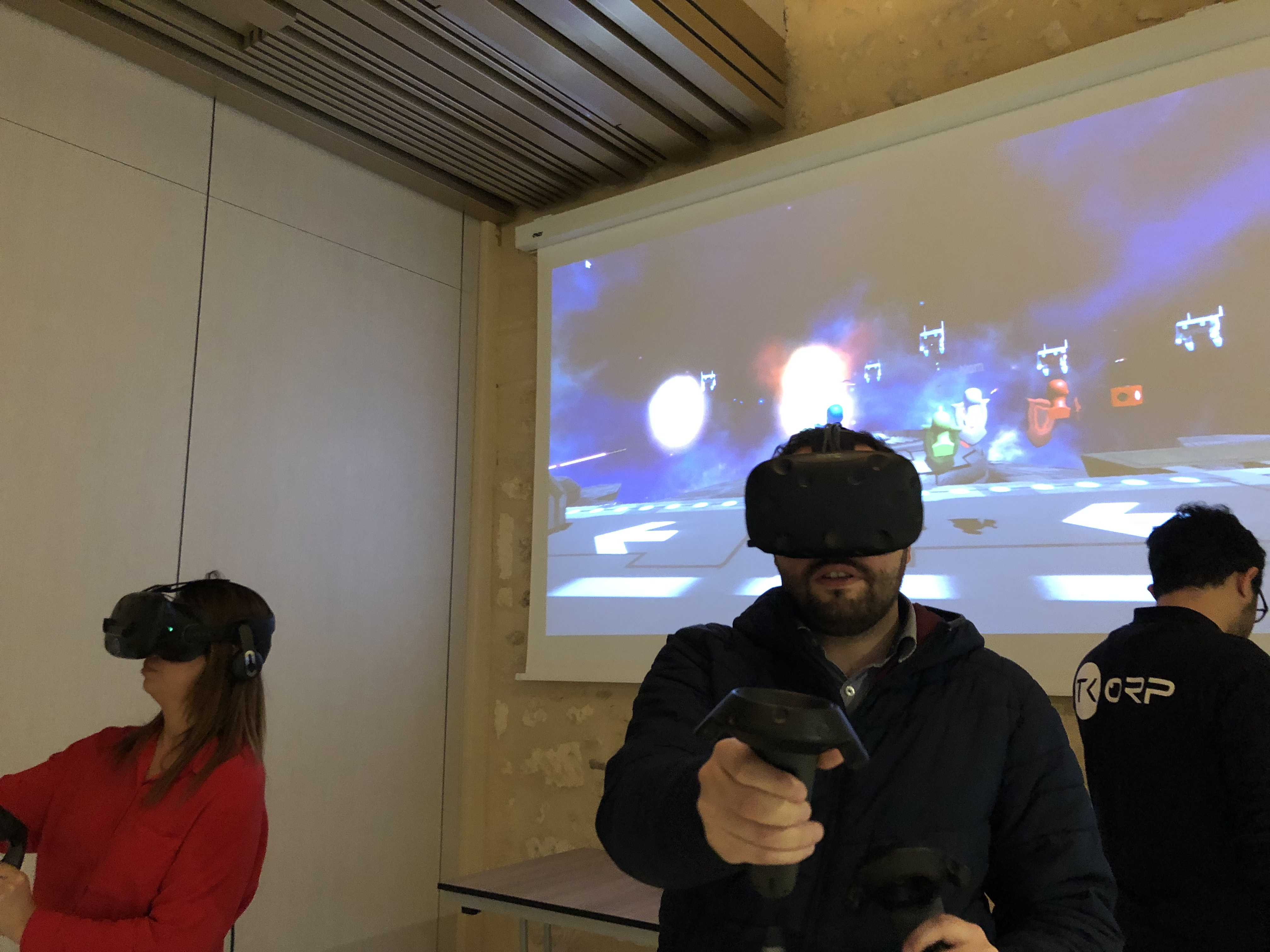 Animation réalité virtuelle - Animation réalité virtuelle Société générale